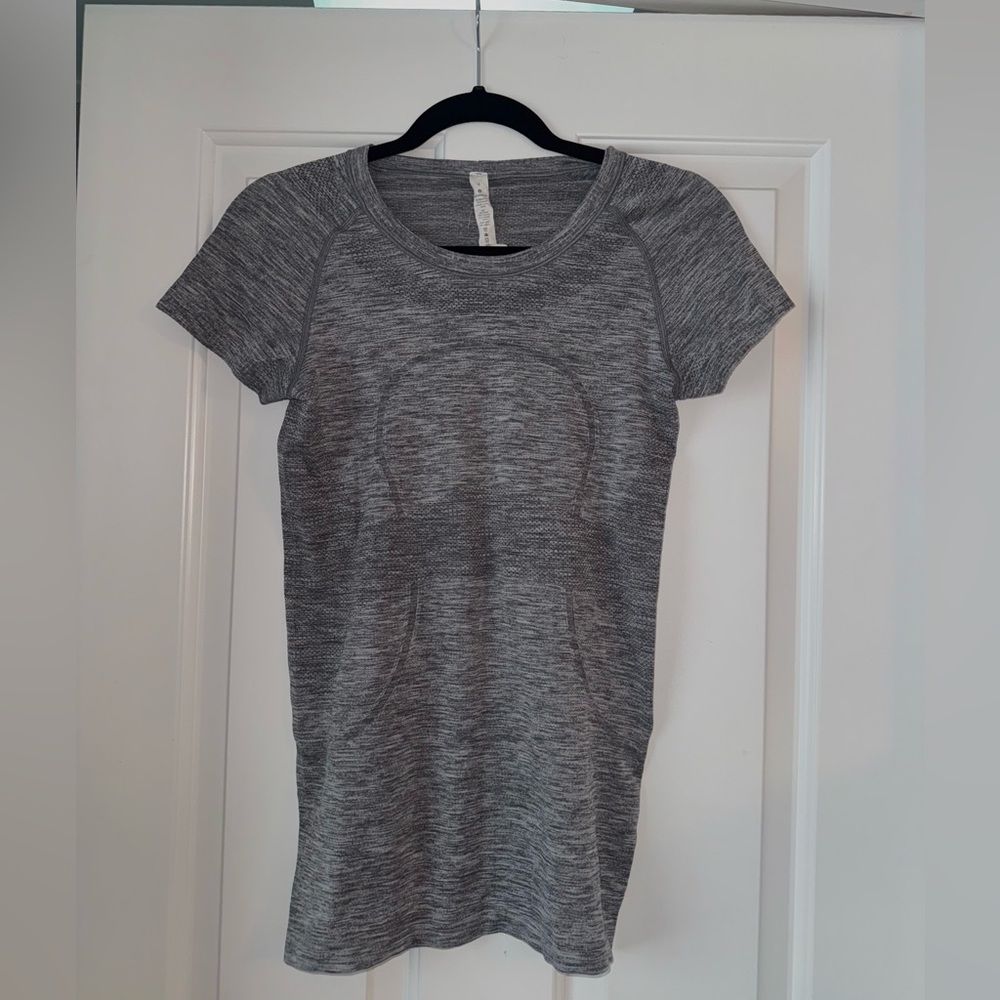 Lululemon Grey Athletic Shirt, Size 6,